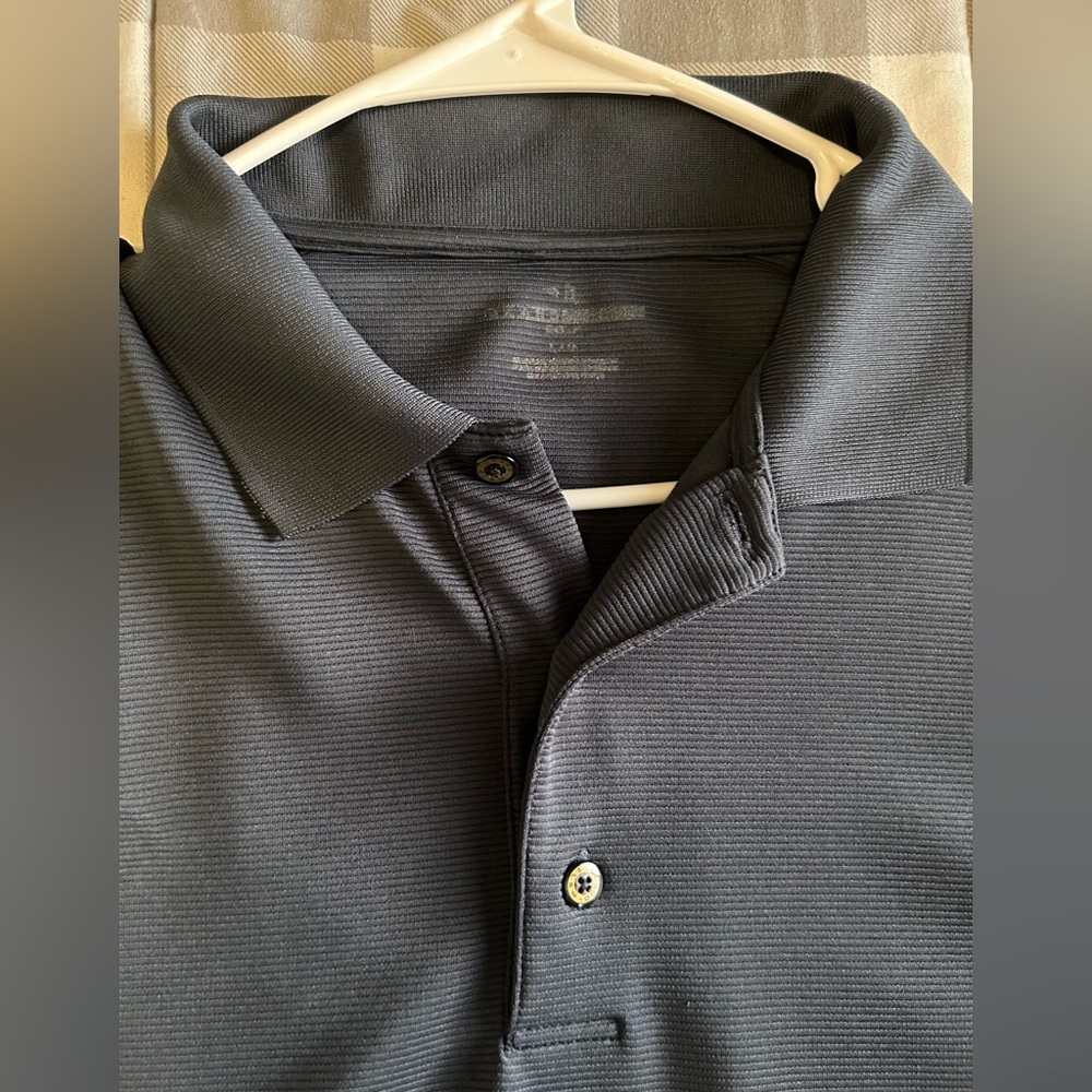 Grand Slam Golf Men’s Short Sleeve Polo Navy Medium